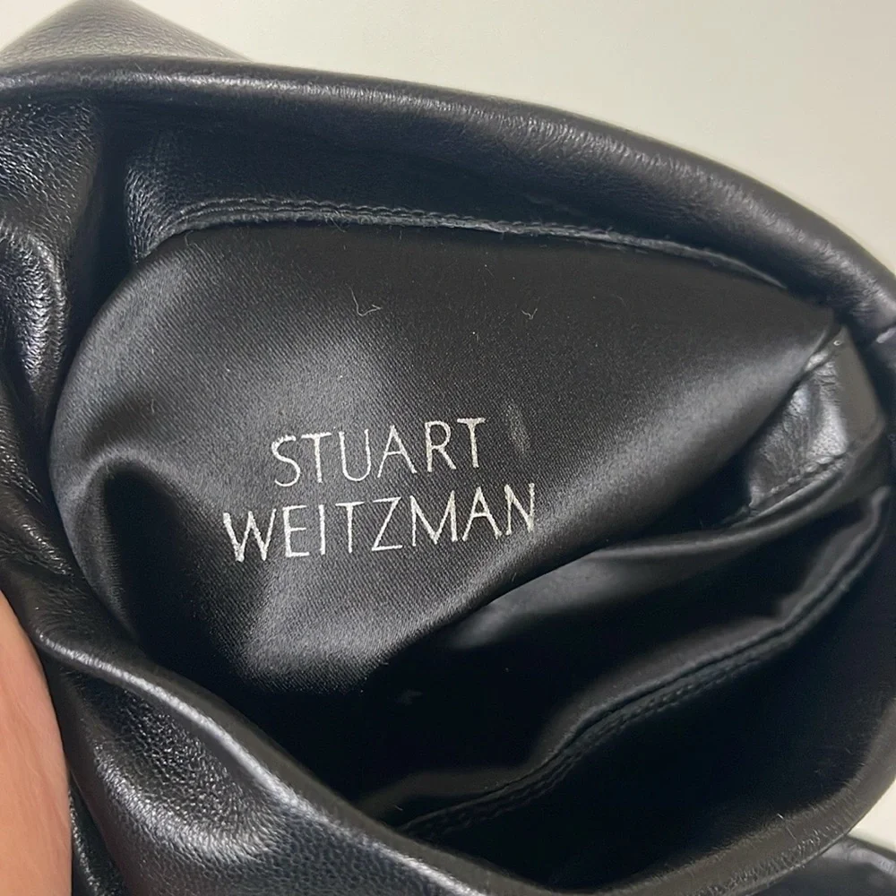 STUART WEITZMAN Slouchy Napa Leather Boots Size 7